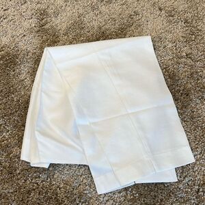 Faux silk capri